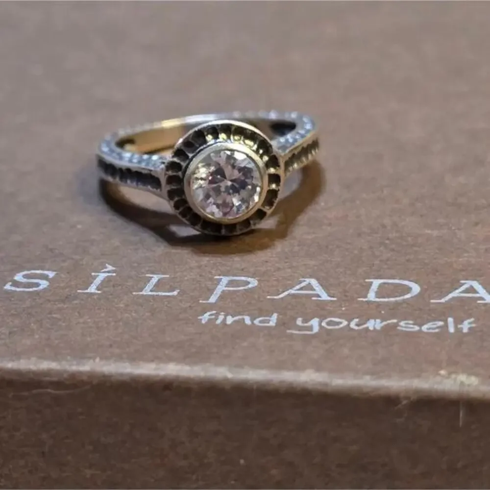 Silpada Sterling‎ Silver 925 Perfect Bliss Ring Size 7 R2076